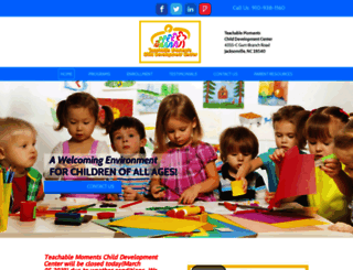 teachablemomentscdc.com screenshot