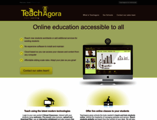 teachagora.com screenshot