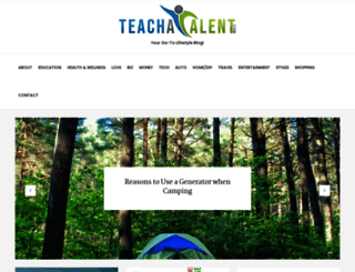 teachatalent.com screenshot