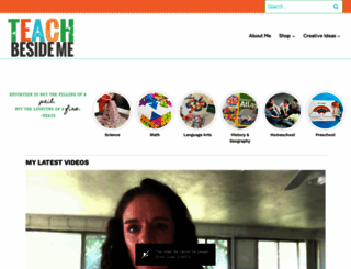 teachbesideme.com screenshot