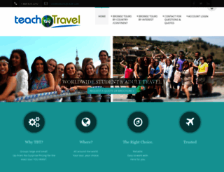 teachbytravel.com screenshot