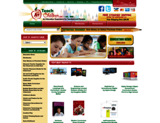 teachchildren.com screenshot