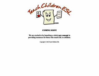 teachchildrenesl.com screenshot