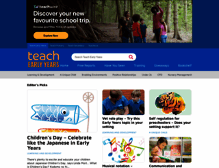 teachearlyyears.com screenshot