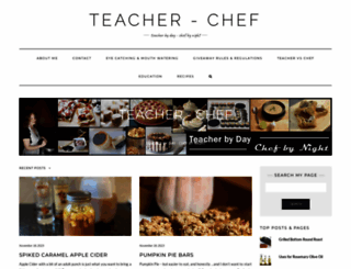 teacher-chef.com screenshot