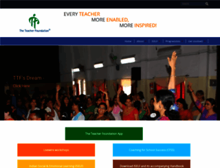 teacherfoundation.org screenshot
