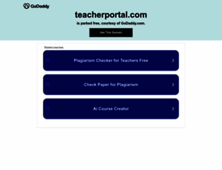 teacherportal.com screenshot