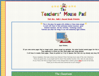 teachersmousepad.com screenshot