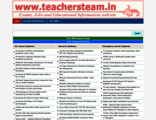 teachersteam.in screenshot