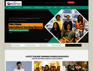 teachertrainingkolkata.com screenshot