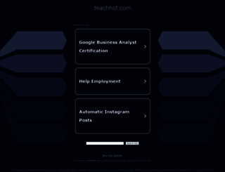 teachhot.com screenshot