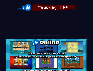 teachingtime.co.uk screenshot