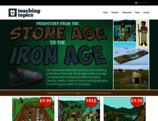 teachingtopics.co.uk screenshot