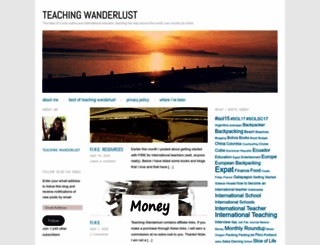 teachingwanderlust.com screenshot