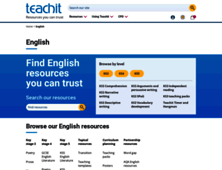 teachitenglish.co.uk screenshot
