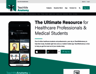 teachmeanatomy.info screenshot