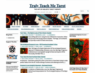 teachmetarot.wordpress.com screenshot