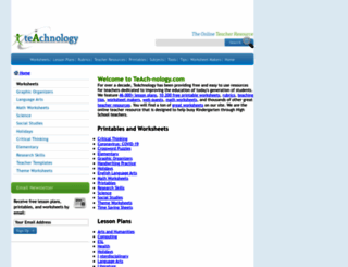 teachnology.com screenshot