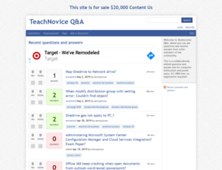 teachnovice.com screenshot