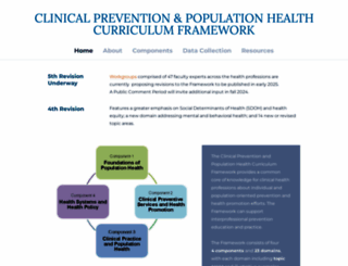 teachpopulationhealth.org screenshot