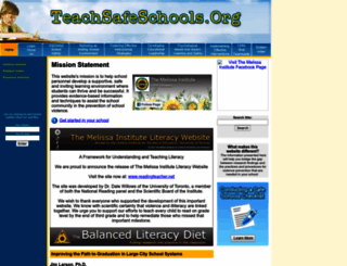 teachsafeschools.org screenshot