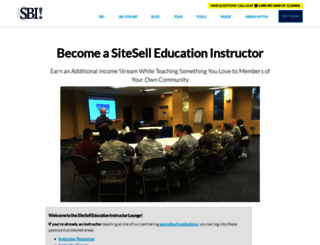 teachsbi.sitesell.com screenshot