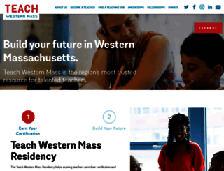 teachwesternmass.com screenshot