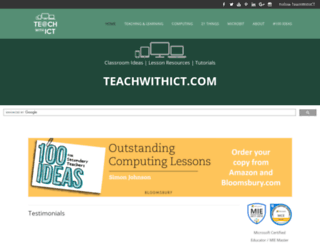 teachwithict.com screenshot