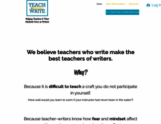teachwrite.org screenshot