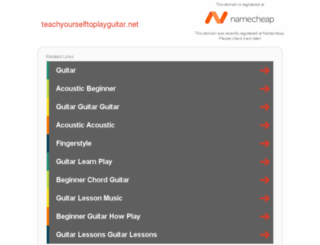 teachyourselftoplayguitar.net screenshot