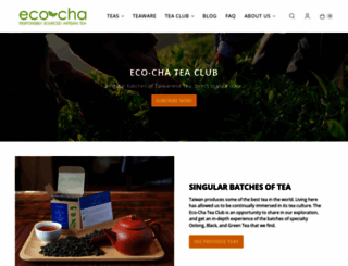 teaclub.eco-cha.com screenshot