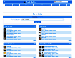 teacoffee.nutriarena.com screenshot