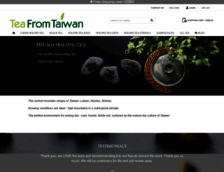 teafromtaiwan.com screenshot