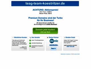 teag-team-koestritzer.de screenshot