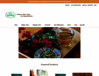 teahaven.com screenshot