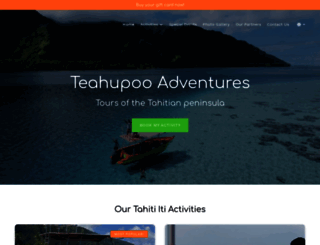 teahupooadventure.com screenshot