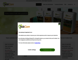 teak-care.co.uk screenshot
