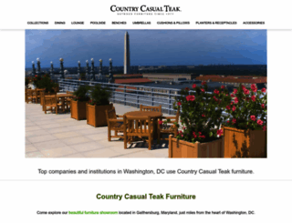 teakfurniturewashingtondc.com screenshot