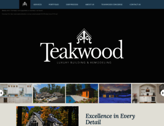 teakwoodbuilders.com screenshot