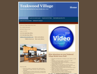 teakwoodvillage.net screenshot