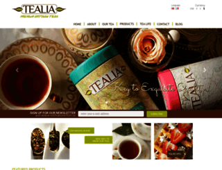 tealiateas.com screenshot