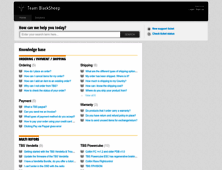 team-blacksheep.freshdesk.com screenshot