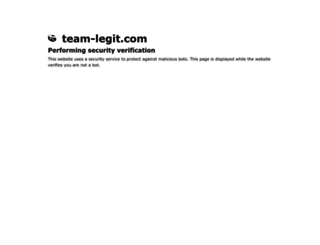 team-legit.com screenshot