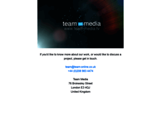 team-media.tv screenshot