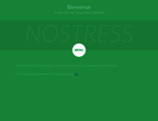 team-nostress.com screenshot