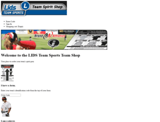 team-shop.lidsteamsports.com screenshot