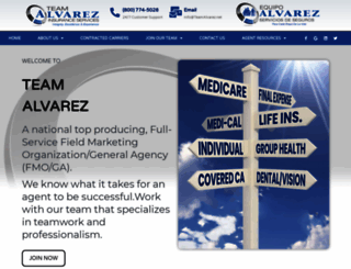 teamalvarez.net screenshot