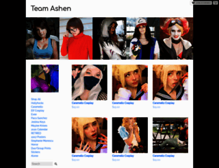 teamashen.storenvy.com screenshot