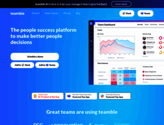 teamble.com screenshot