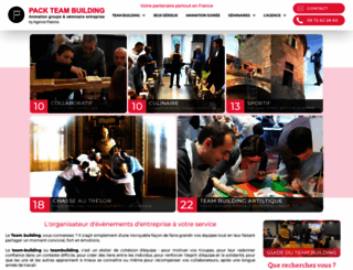 teambuilding-entreprise.com screenshot